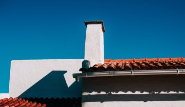 low angle shot of whitewashed building