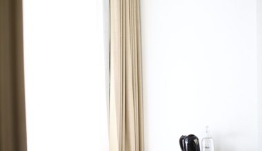 white curtain