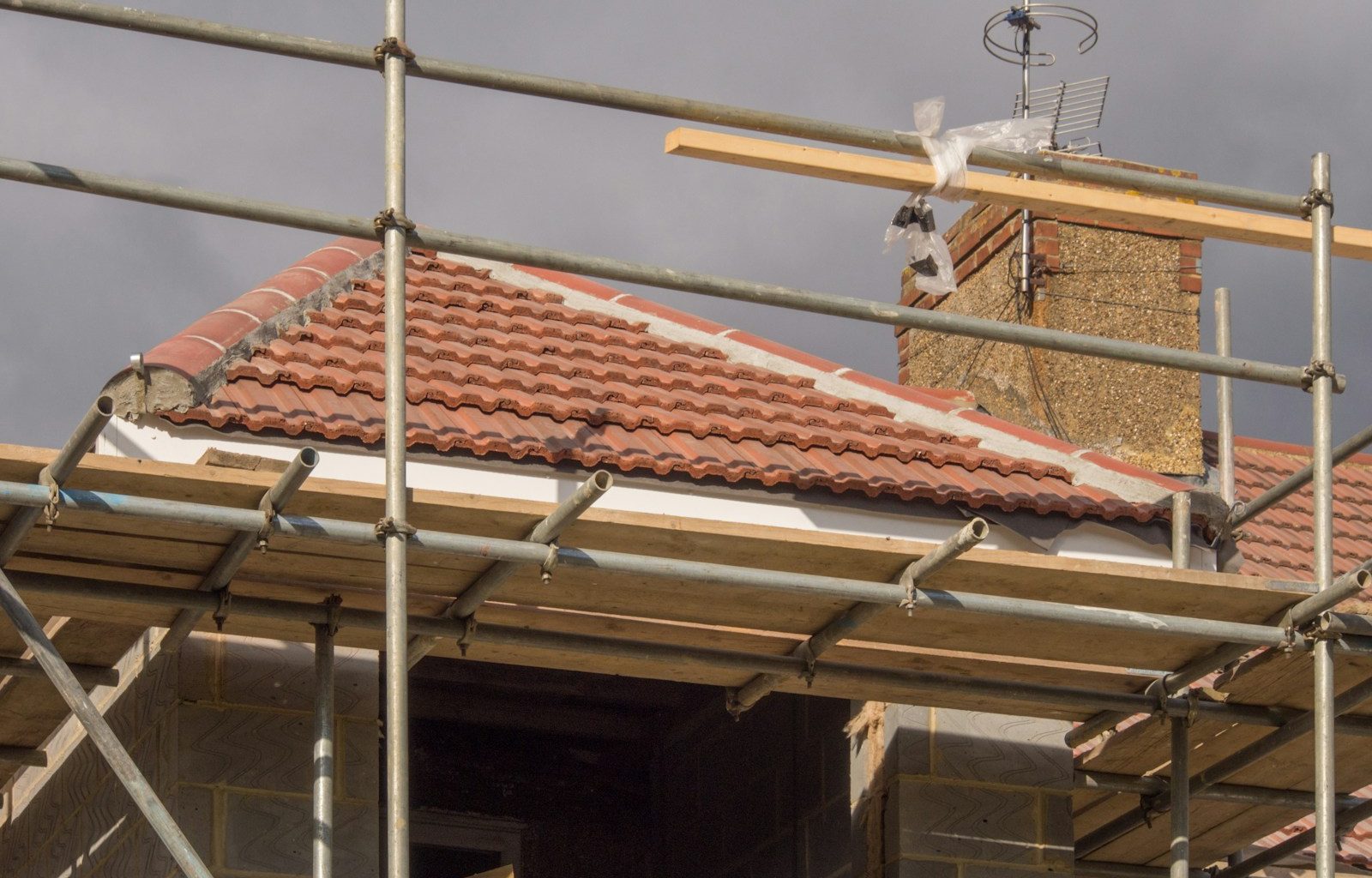 brown roof tiles during daytime